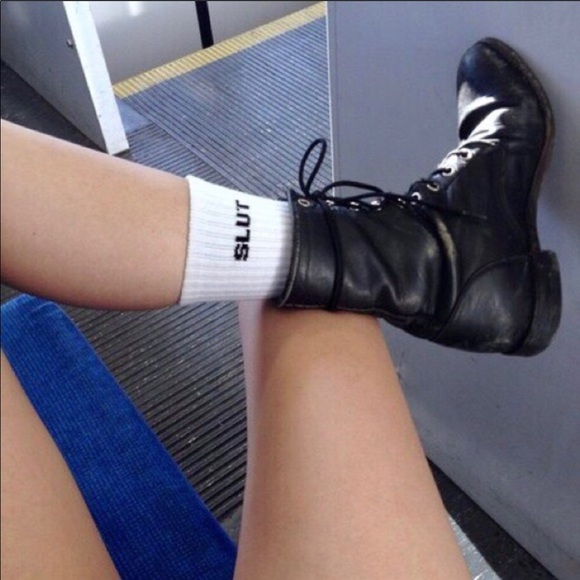 TRENDY “Fuck Off”Socks!😘🖕🏼(2 pairs) - Picture 2 of 7